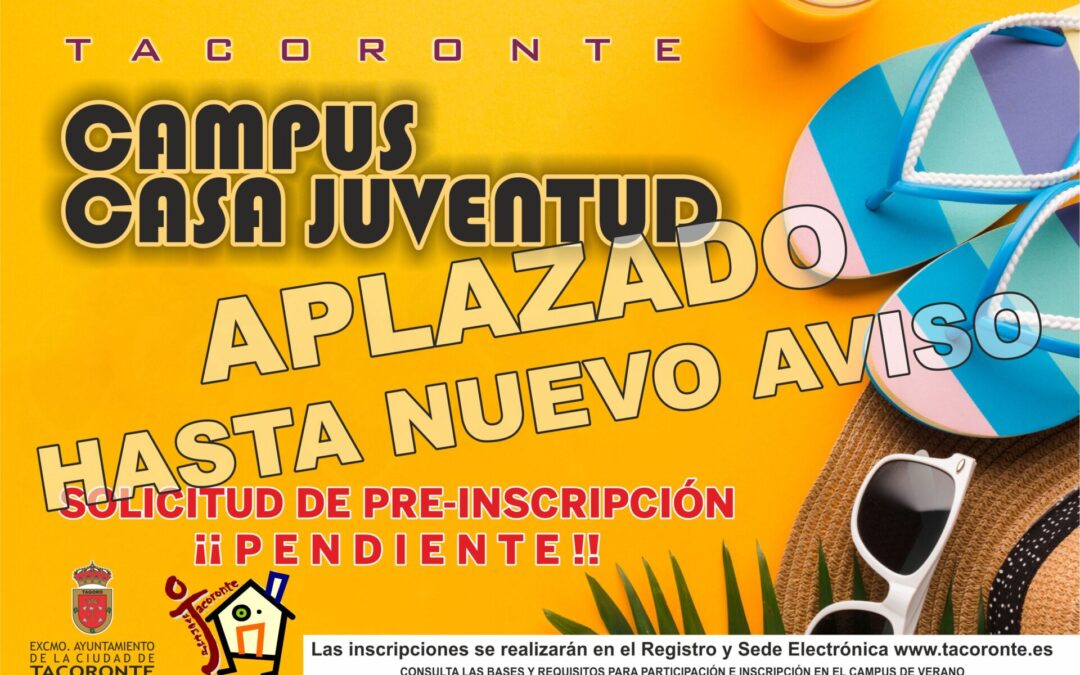 Campus de verano Casa Juventud